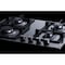 Summit 24" Wide 4-Burner Gas Cooktop In Stainless Steel GCJ4SS - alternate 2